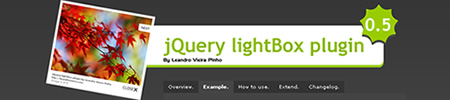 jQuery lightBox plugin